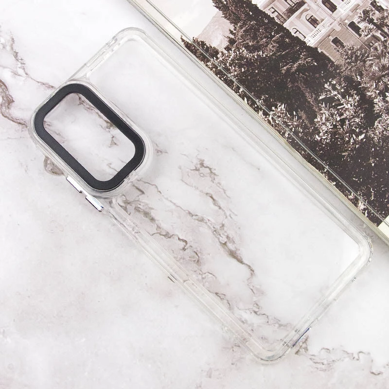 Кольоровий чохол TPU+PC на Samsung Galaxy A14 4G/5G – Clear. Фото 3 з 6