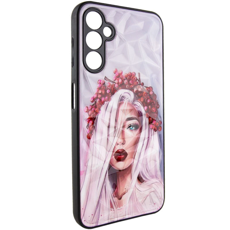Скляний чохол Prisma Ladies на Samsung Galaxy A04s – Ukrainian Girl. Фото 3 з 8