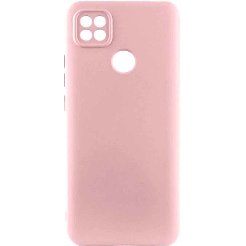 Чохол Silicone Case Lakshmi Plus з закритою камерою на Xiaomi Redmi 10A – Рожевий / Pink. Фото 1 з 1
