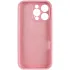 Чехол Silk Full Camera (AA) NO LOGO with Magnetic Fit для Apple iPhone 16 Pro Max – Розовый / Light pink. Фото 4 из 5