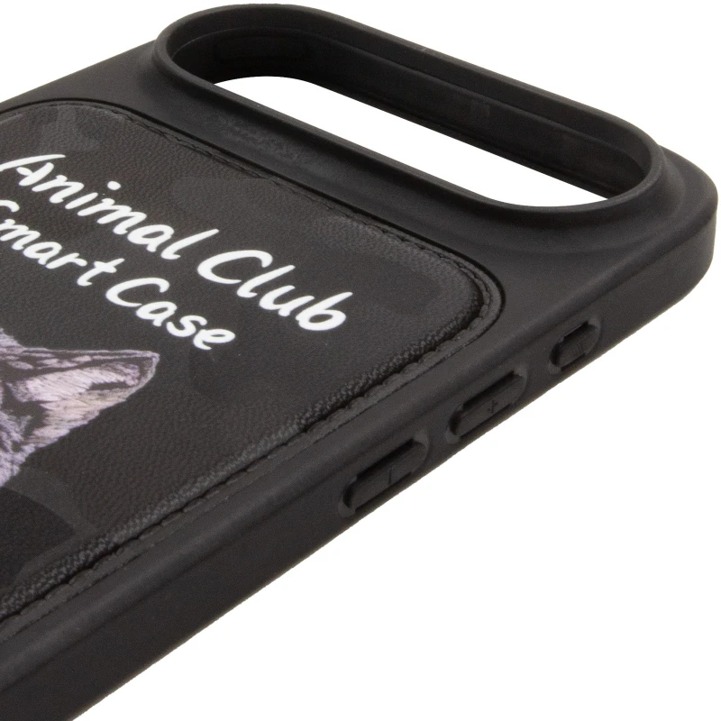 TPU+PC чохол Animal Club для Apple iPhone 17 Air (6.5") – Black. Фото 7 з 8