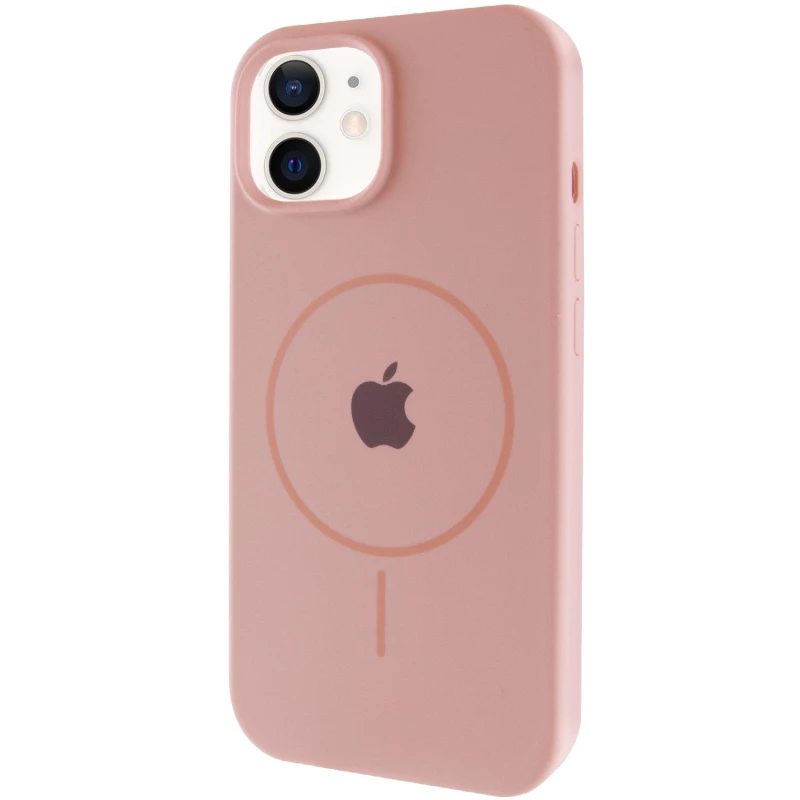 Чохол Silicone Armor Max with MagSafe для Apple iPhone 11 (6.1") – Рожевий / Pink Sand. Фото 3 з 9