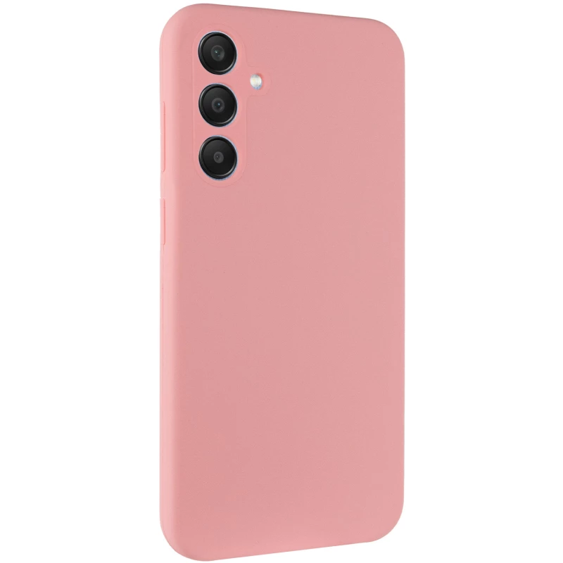 Чохол Silicone Case Lakshmi Plus з закритою камерою на Samsung Galaxy A35 – Рожевий / Pink. Фото 2 з 7