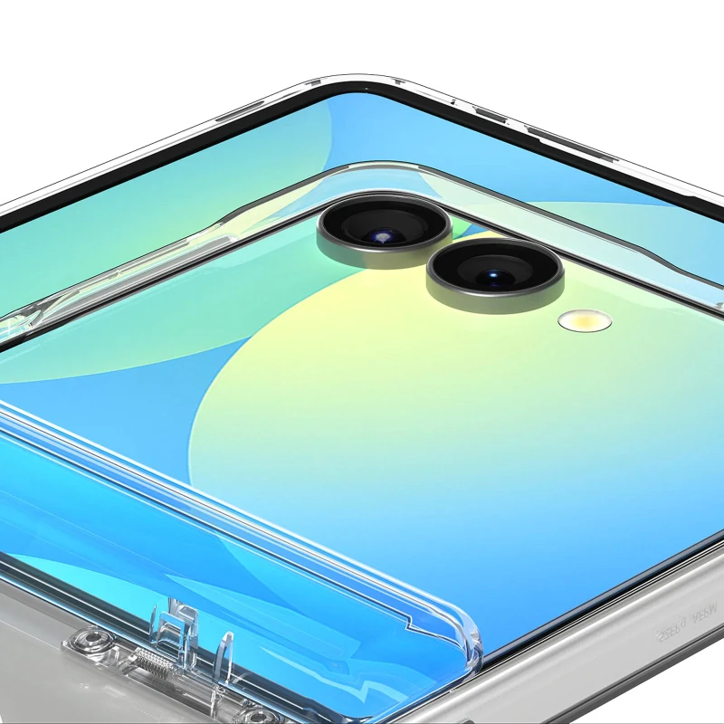 Чохол SGP Ultra Hybrid (MagFit) на Samsung Galaxy Z Flip7 – Прозорий. Фото 5 з 6