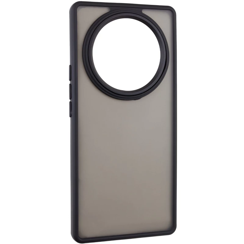 Чохол TPU+PC Lyon Frosted на Xiaomi Redmi Note 14 Pro 4G – Black. Фото 2 з 9