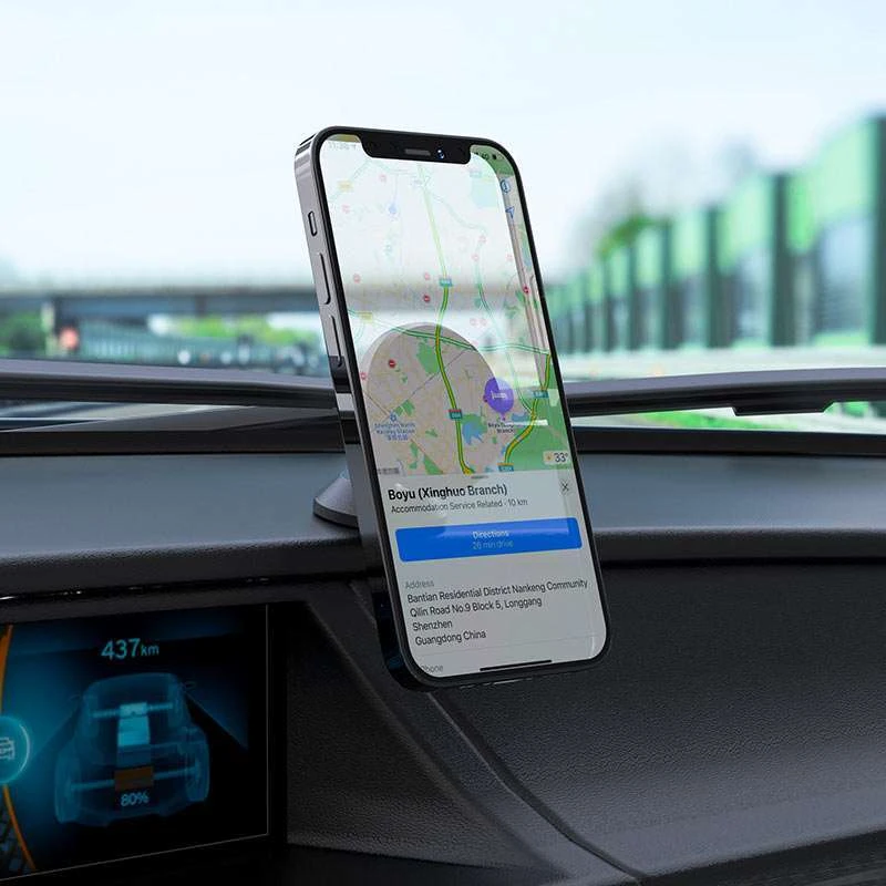 Автотримач Hoco CA79 магнітний – Чорний. Фото 7 з 7