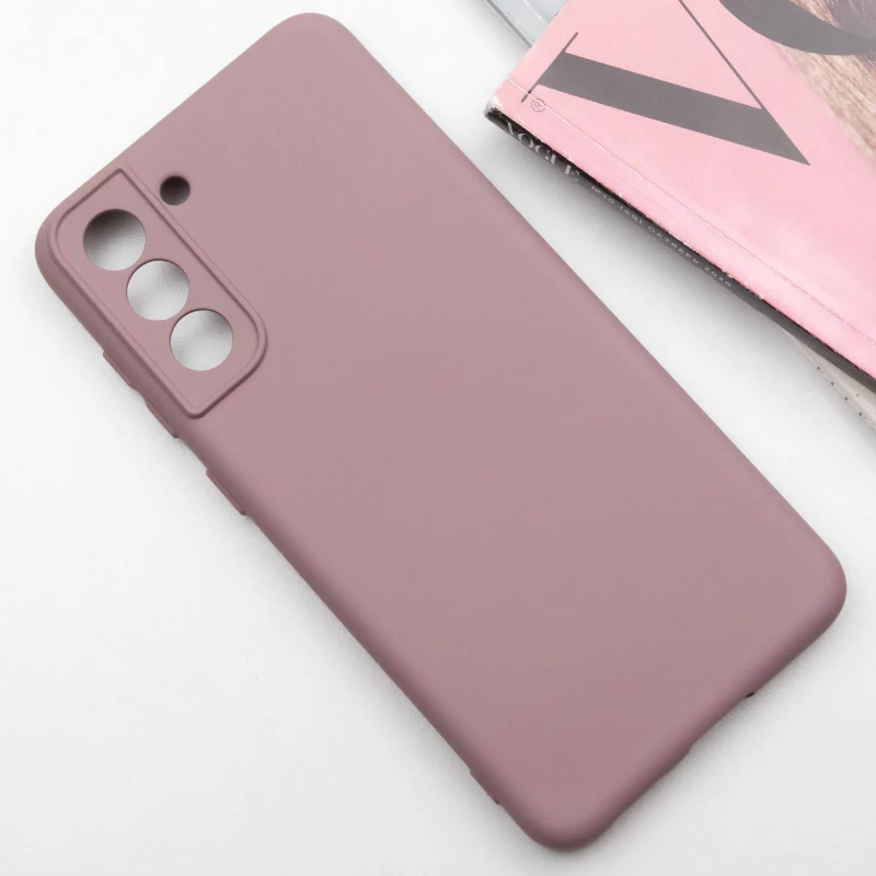 Чохол Silicone Case Lakshmi з закритою камерою на Samsung Galaxy S23 – Рожевий / Pink Sand. Фото 5 з 19