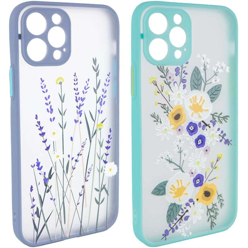 

TPU+PC чохол Picture Color Buttons full camera на Apple iPhone 12 Pro (6.1")