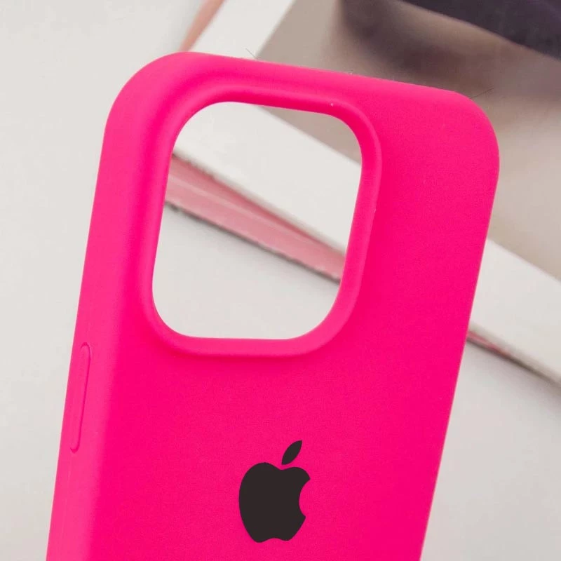 Чохол Silicone Case з закритим низом на Apple iPhone 14 Pro (6.1") – Рожевий / Barbie pink. Фото 7 з 15