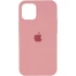 Чохол Silicone Case з закритим низом на Apple iPhone 16 Plus – Рожевий / Pink. Фото 1 з 3