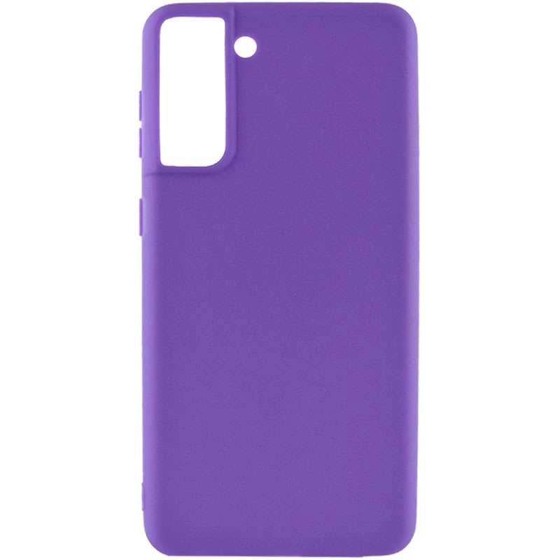 

Кольоровий силіконовий чохол на Samsung Galaxy S21 (Бузковий)