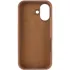 Чехол Silicone Case с закрытым низом для Apple iPhone 17 (6.3") – Коричневый / Brown. Фото 4 из 6