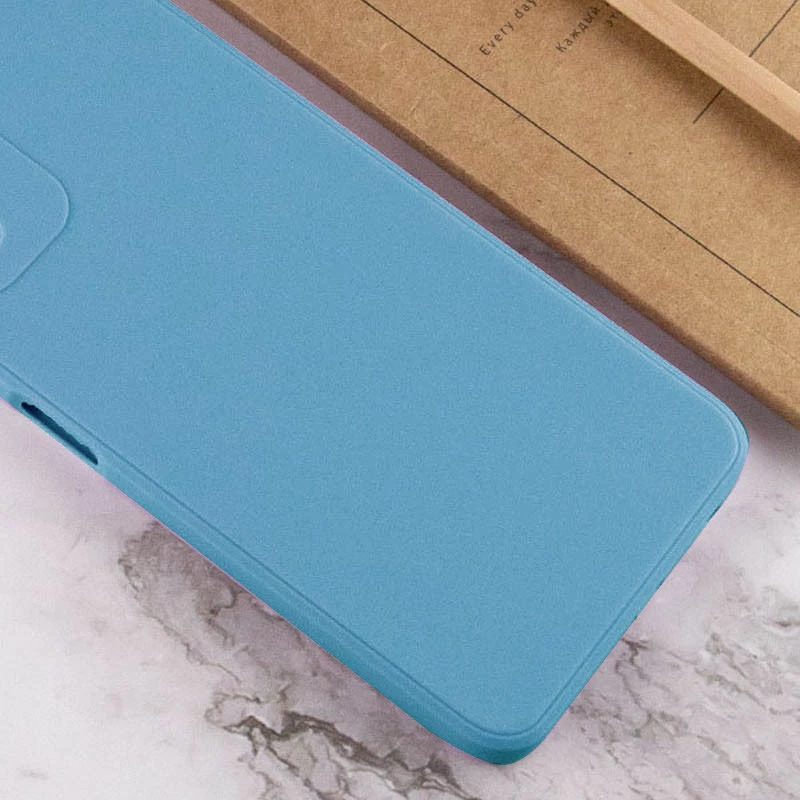 Кольоровий силіконовий чохол із захистом камери на Xiaomi Redmi Note 12 4G – Сірий / Smoky Gray. Фото 11 з 12