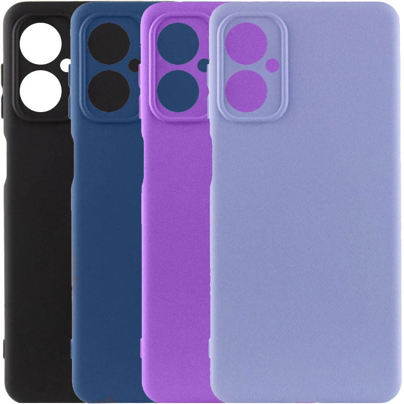 Чехол Silicone Case Lakshmi Plus с закрытой камерой для Motorola Moto G14 фото 2 из 3