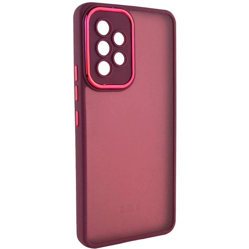 

TPU+PC чохол Accent на Samsung Galaxy A73 5G (Magenta)