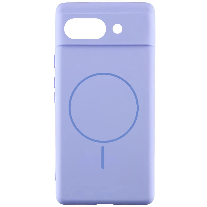 Чохол Silicone Cover Lakshmi Full Camera (AA) with Magnetic Fit для Google Pixel 10a – Бузковий / Dasheen. Фото 1 з 1