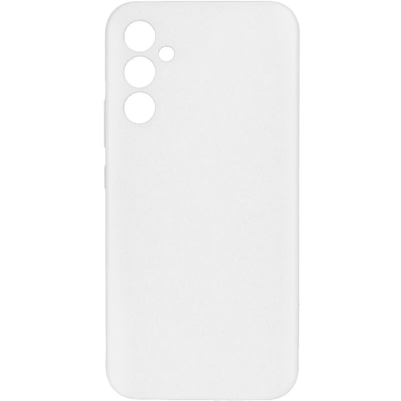 Чохол Silicone Case Lakshmi Premium з закритою камерою на Samsung Galaxy A55 – Білий / White. Фото 1 з 2