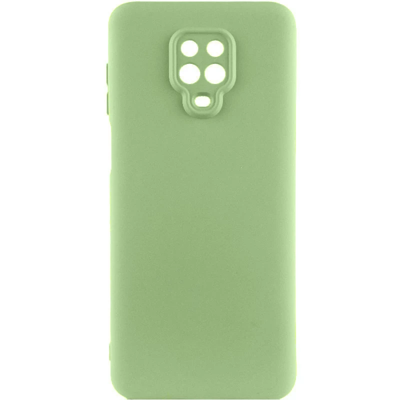 

Чехол Silicone Case Lakshmi с закрытой камерой для Xiaomi Redmi Note 9s / Note 9 Pro / Note 9 Pro Max (Зеленый / Pistachio), Зелений / pistachio