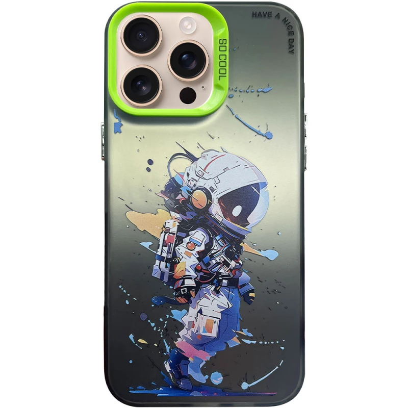 Чохол TPU+PC Street Art для Apple iPhone 15 Pro (6.1") – Astronaut. Фото 2 з 7