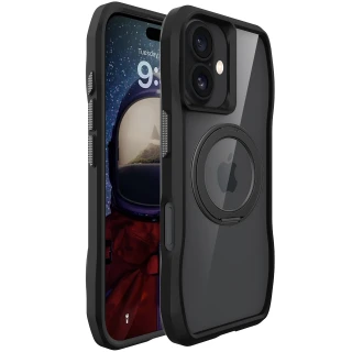 TPU+PC чохол Space Octagon MagSafe with aluminium ring для Apple iPhone 17 (6.3") фото 1 з 6