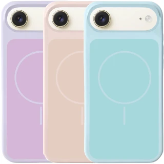 Чохол Silk Duo Color (AA) NO LOGO with Magnetic Fit для Apple iPhone 17 Air (6.5") фото 1 з 2