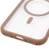 Чохол TPU GETMAN Moon Clear with MagSafe для Apple iPhone 17 Air (6.5") – Brown. Фото 6 з 6
