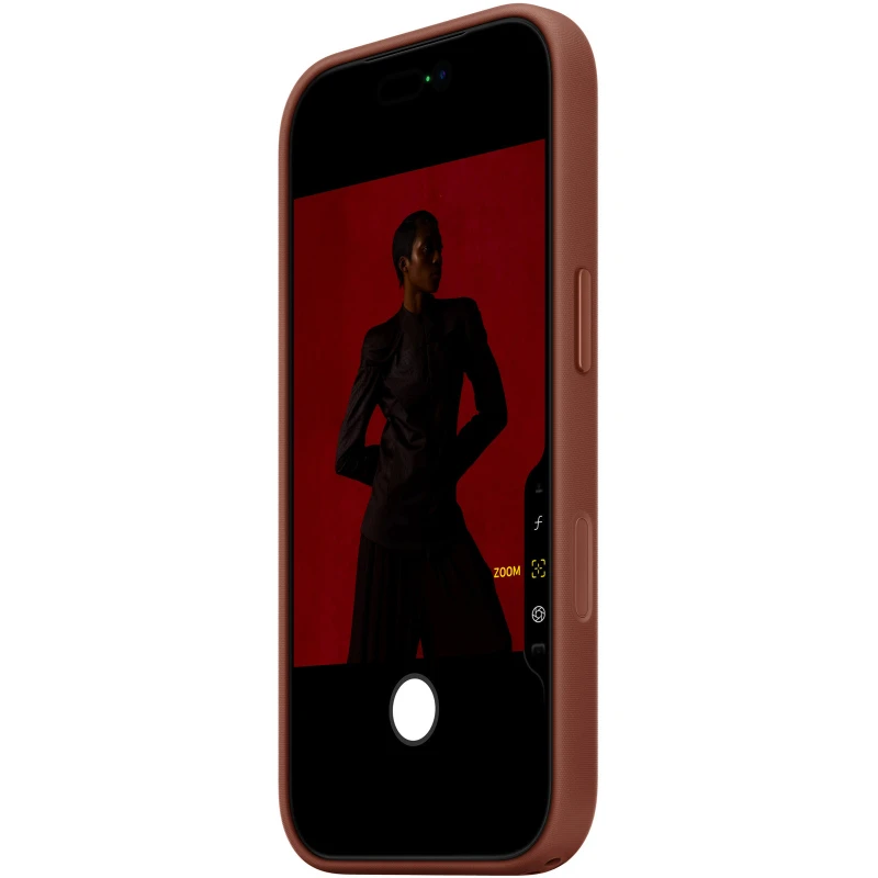 Чохол тканинний TechWoven (AAA) NEW with MagSafe and Animation для Apple iPhone 17 Pro Max (6.9") – Sienna. Фото 2 з 2