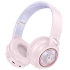 Накладные беспроводные наушники Hoco W50 Cute fun – Pink. Фото 1 из 3