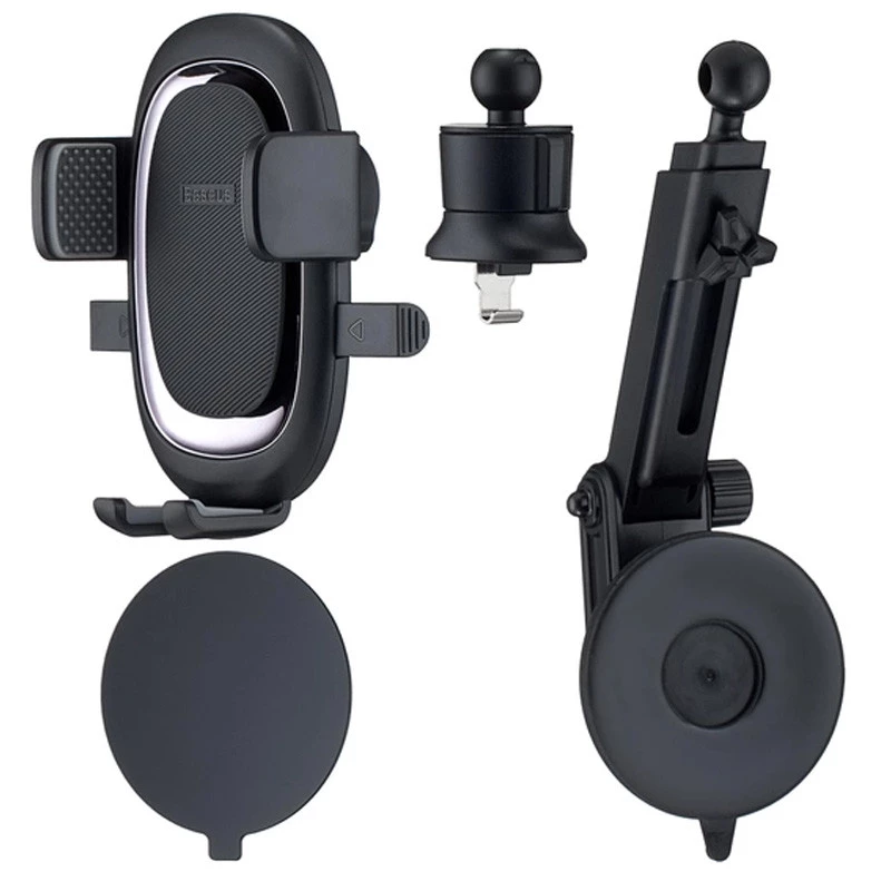 Автотримач Baseus UltraControl Pro Series Clamp-Type (C40351600113-0) – Cluster Black. Фото 8 з 8