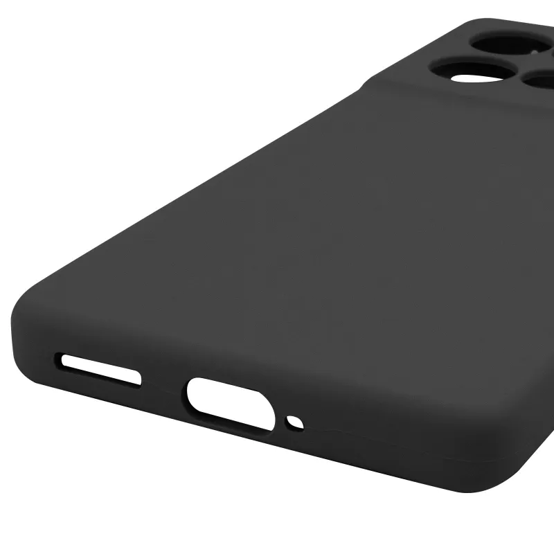 Чехол Silicone Cover Ummi Lakshmi Full Camera (AA) для Motorola Edge 50 Neo – Черный / Black. Фото 7 из 7