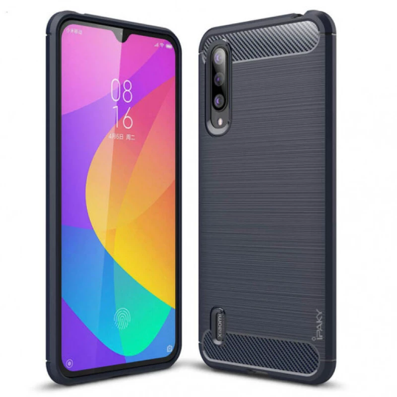 

Силиконовый чехол iPaky Slim для Xiaomi Mi A3 (CC9e) (Синий), Синій