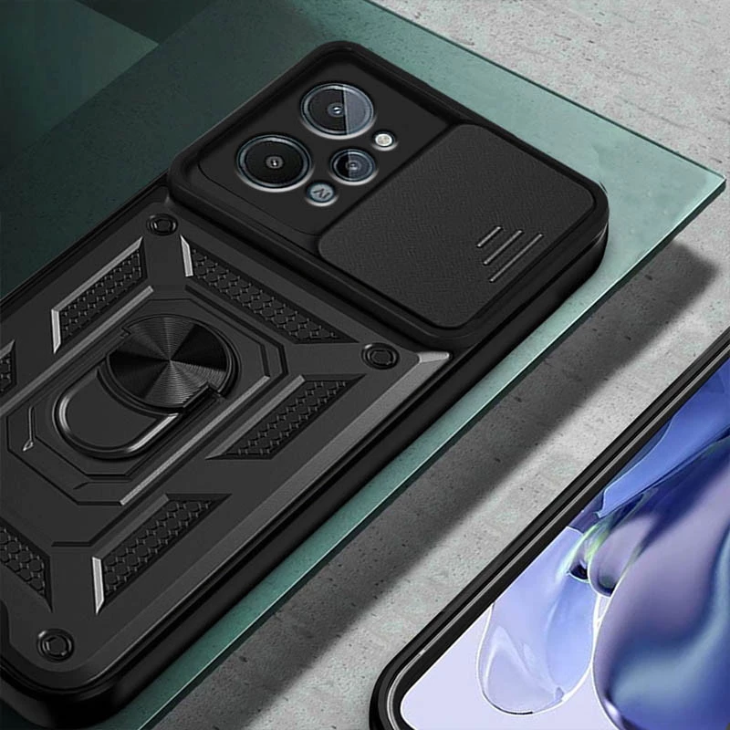 Ударопрочный чехол Serge Ring с защитой камеры для Realme C31 – Черный. Фото 5 из 5