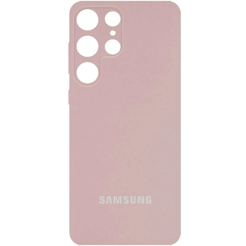 

Чохол Silicone Case з закритим низом та захистом камери на Samsung Galaxy S23 Ultra (Рожевий / Pink Sand)