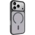 TPU+PC чехол Metal Buttons with Magnetic Fit для Apple iPhone 18 Pro Max – Черный / Black. Фото 1 из 5