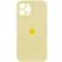 Чехол Silicone Case с защитой камеры для Apple iPhone 12 Pro Max (6.7") – Желтый / Mellow Yellow. Фото 2 из 7