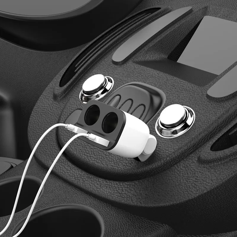 АЗУ Hoco Z28 (2 разъема/2USB/3.1A) – Белый. Фото 7 из 8
