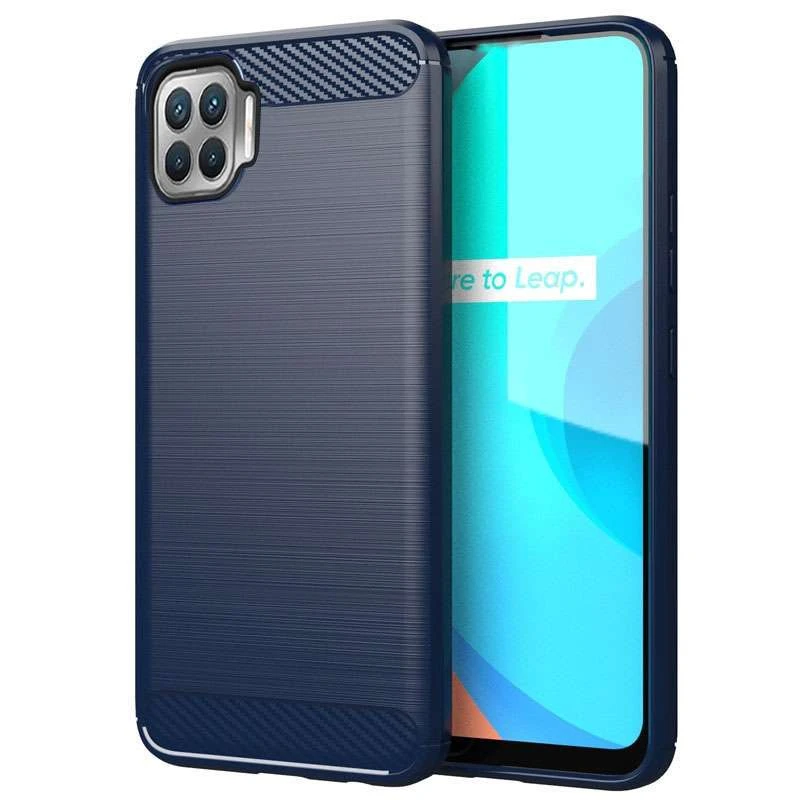 

Тонкий силиконовый чехол Slim для Oppo A73 (Синий), Синій