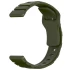 Силіконовий ремінець Defense для Smart Watch 20mm – Dark Olive. Фото 3 з 3
