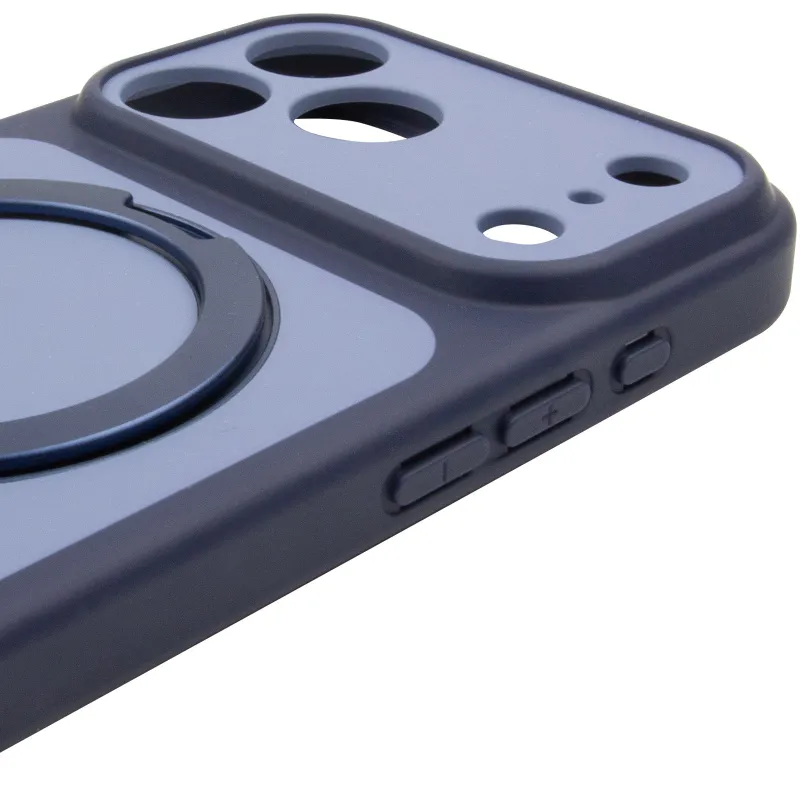 Чехол Ummi Full Camera with Magnetic Fit HQ Ring для Apple iPhone 17 Pro Max (6.9") – Синий / Navy Blue. Фото 6 из 7
