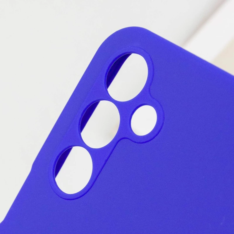 Чехол Silicone Case Lakshmi Plus с закрытой камерой для Samsung Galaxy A16 4G/5G – Синий / Iris. Фото 12 из 12