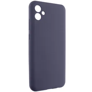 Чехол Silicone Case Lakshmi Premium з закритою камерою на Samsung Galaxy A07 — Серый / Dark Gray