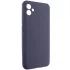 Чехол Silicone Case Lakshmi Premium з закритою камерою на Samsung Galaxy A07 – Серый / Dark Gray. Фото 1 из 1