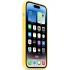 Чохол Silicone case (AAA) with Magsafe для Apple iPhone 14 Pro (6.1") – Жовтий / Canary Yellow. Фото 3 з 3
