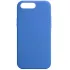 Чохол Silk Full Protective (AA) NO LOGO для Apple iPhone 7 plus / 8 plus – Синій / Capri Blue. Фото 1 з 1