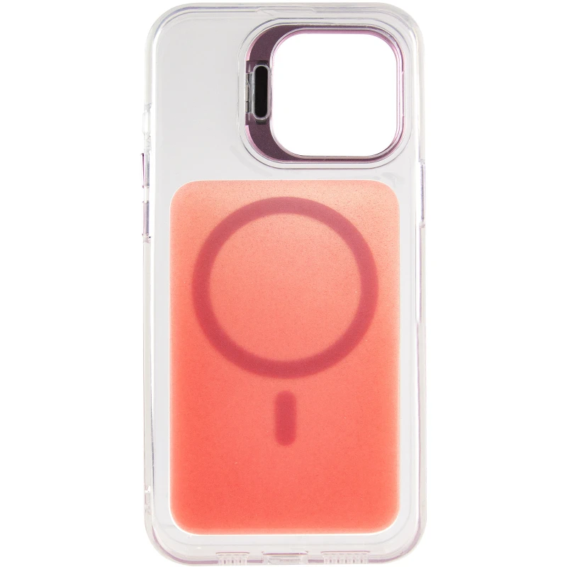 Чохол TPU+PC Jewel Sparkle with MagSafe для Apple iPhone 15 Pro (6.1") – Pink Ruby. Фото 5 з 8