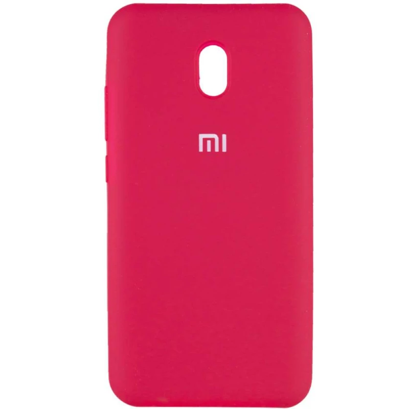

Чохол Silicone Case з закритим низом на Xiaomi Redmi 8a (Рожевий / Hot Pink)