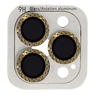 Захисне скло Metal Shine для камери на Apple iPhone 13 Pro Max (6.7") фото 1 з 7