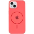 Чохол Silicone Armor Max with MagSafe для Apple iPhone 15 Plus (6.7") – Кавуновий / Watermelon red. Фото 3 з 6