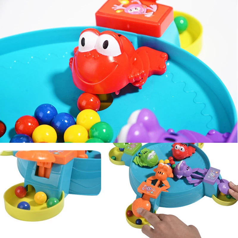 Настільна інтерактивна гра Ummi 707-35 Feeding Frog Game – Colorful. Фото 2 з 3