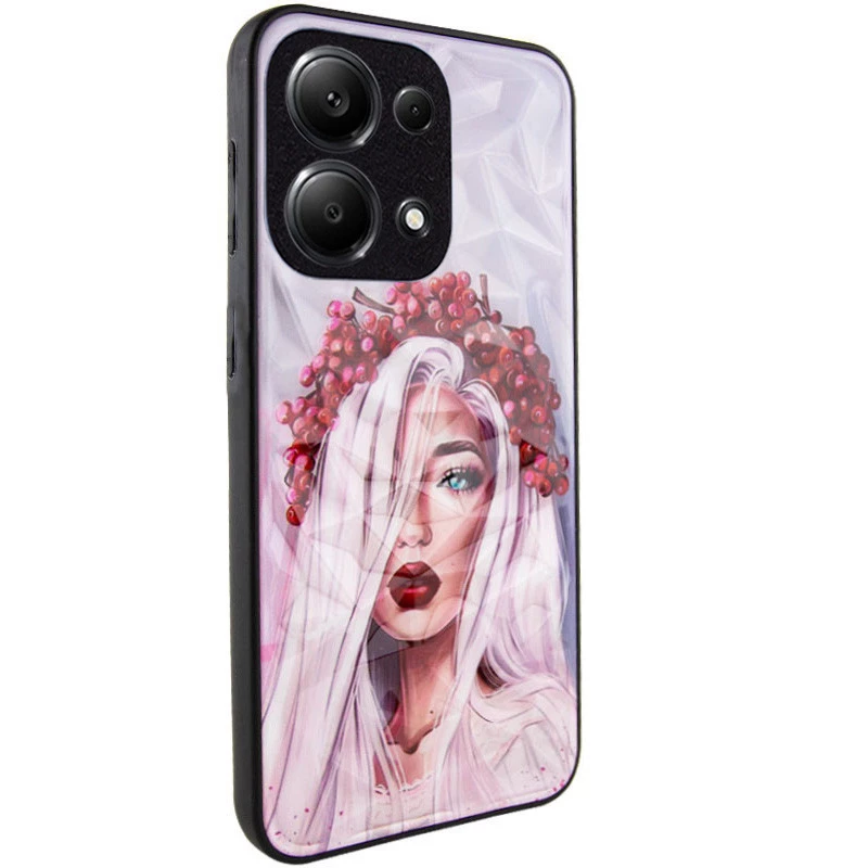 Скляний чохол Prisma Ladies на Xiaomi Redmi Note 13 Pro 5G – Ukrainian Girl. Фото 1 з 3